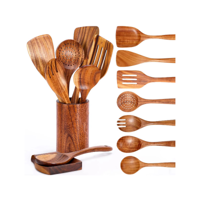 Bộ Đồ Dùng Bàn Ăn Bằng Gỗ